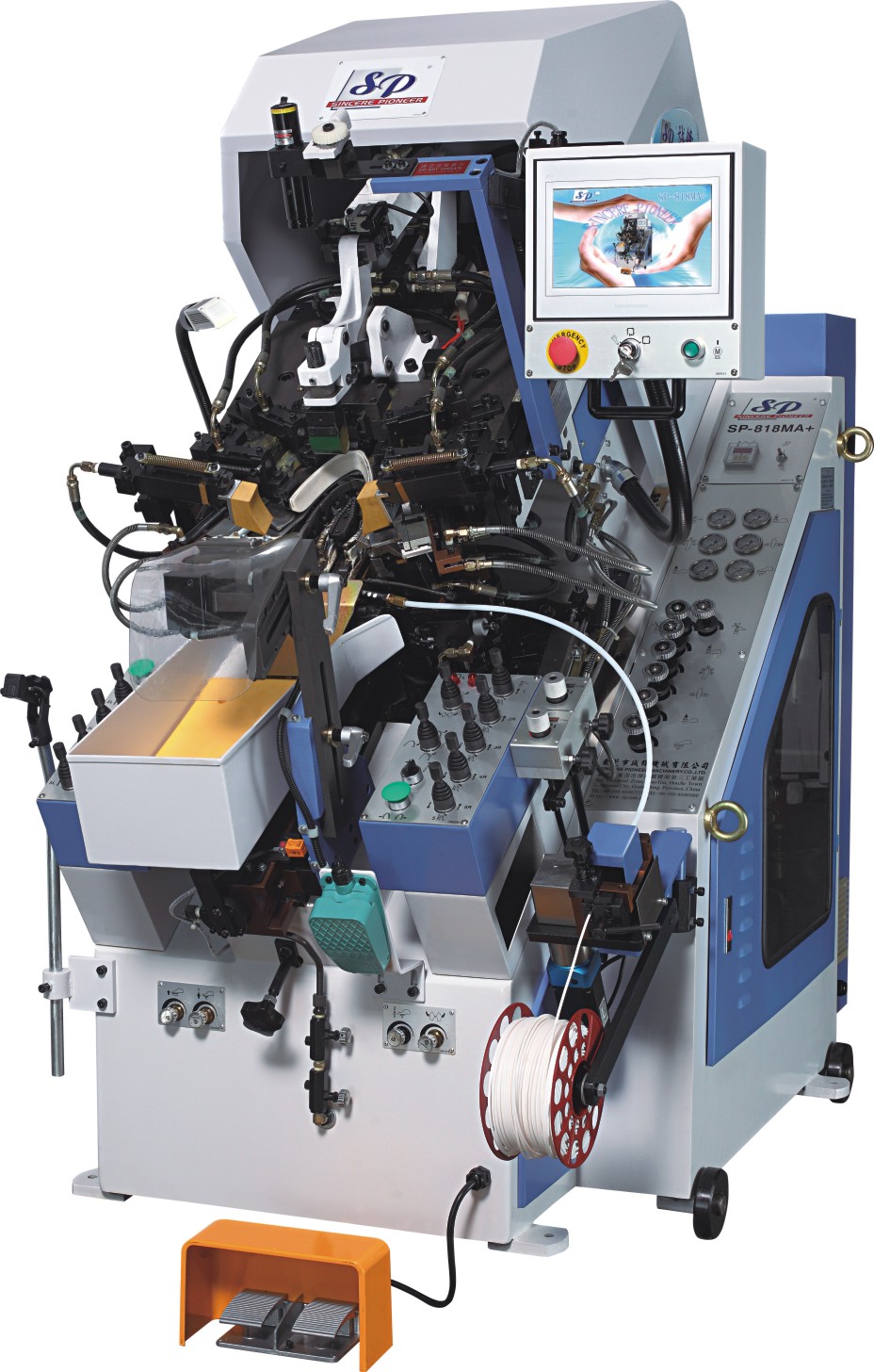 Computerized Automatic Cementing Toe Lasting Machine (Servo-motor ...